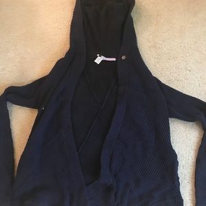 button ivivva cardigan